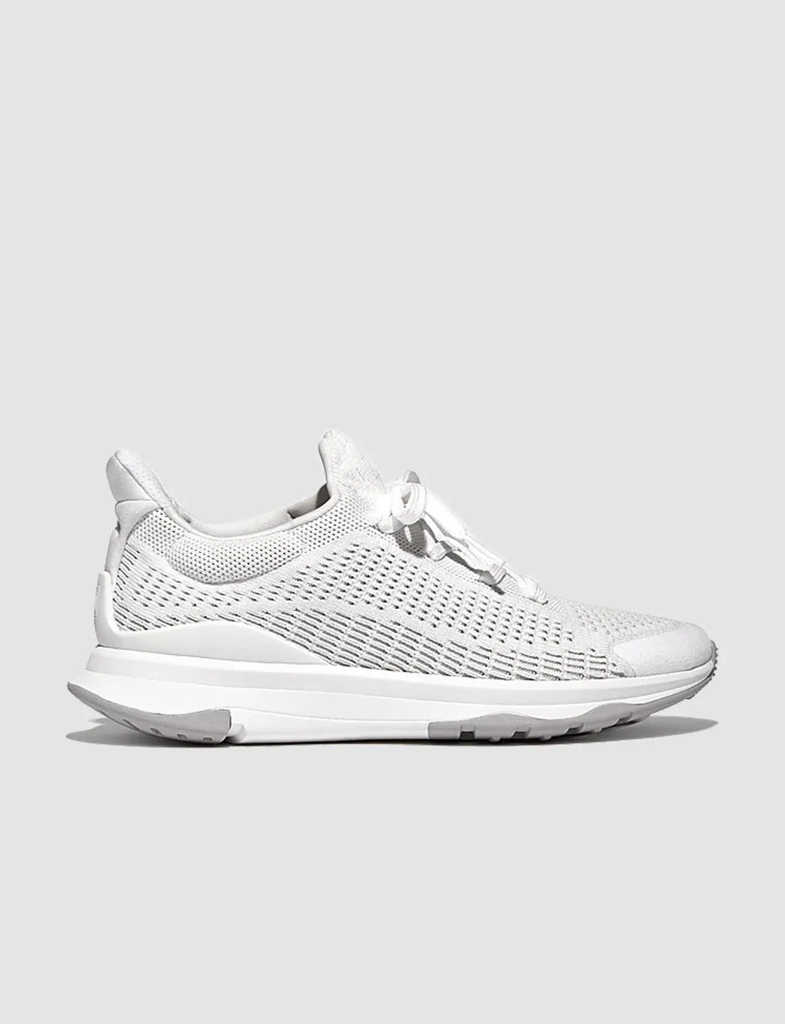 FitFlop VITAMIN FFX GB7 Knit White Women's Sports Shoes - SCB-4638