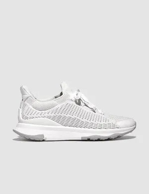 FitFlop VITAMIN FFX GB7 Knit White Women's Sports Shoes - SCB-4638