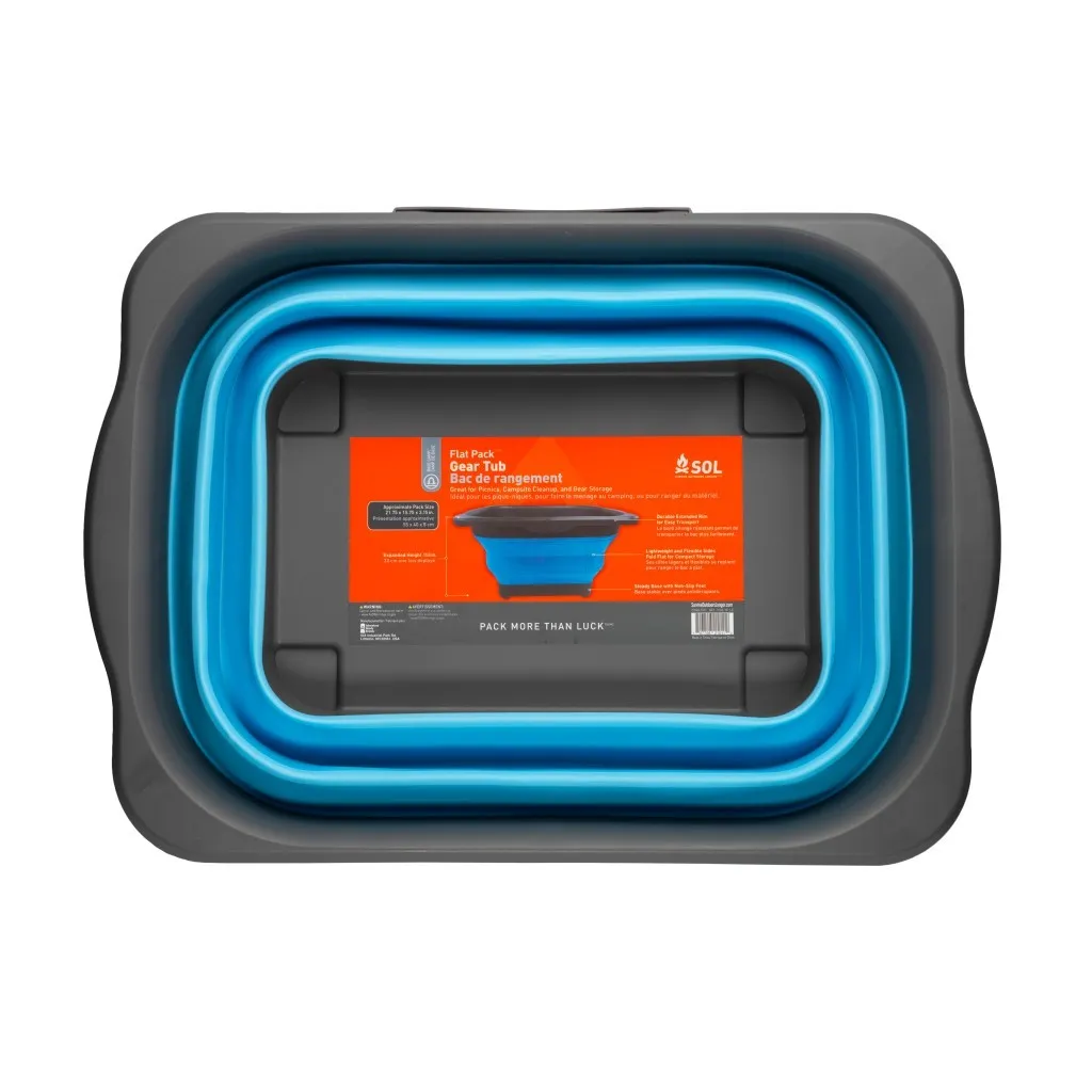 Flat Pack Gear Tub