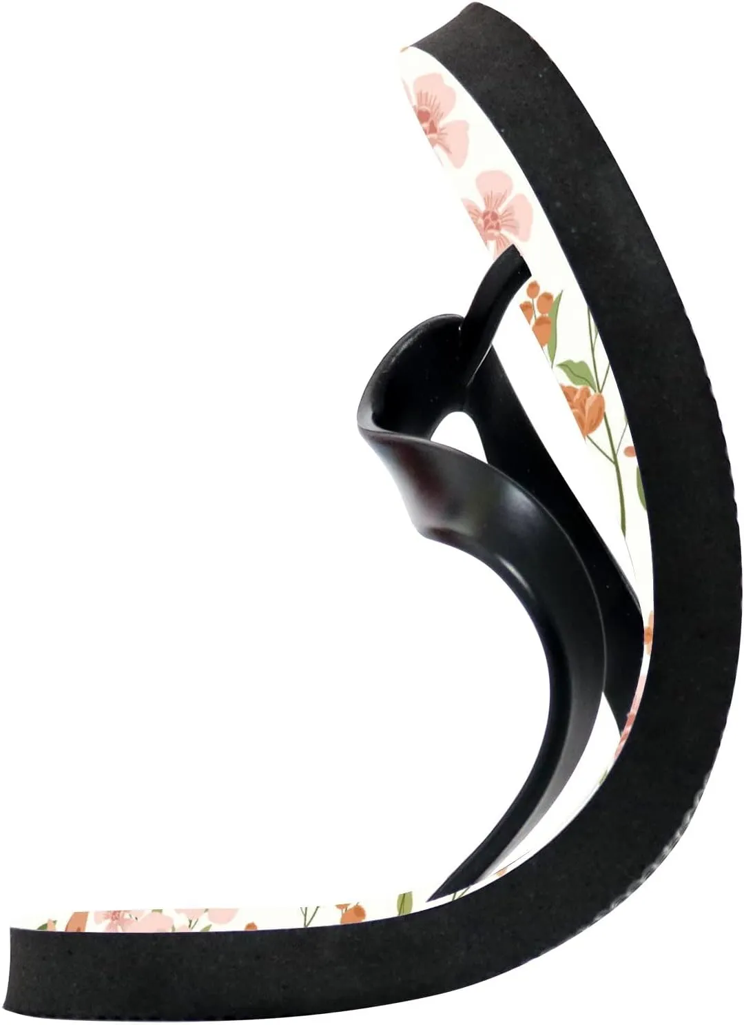 Flip Flops Floral Flowers Leaves Orange Branch Slide Sandals Summer Beach Slippers Thong Sandal Casual Yoga Mat Flat Slides for Women Men