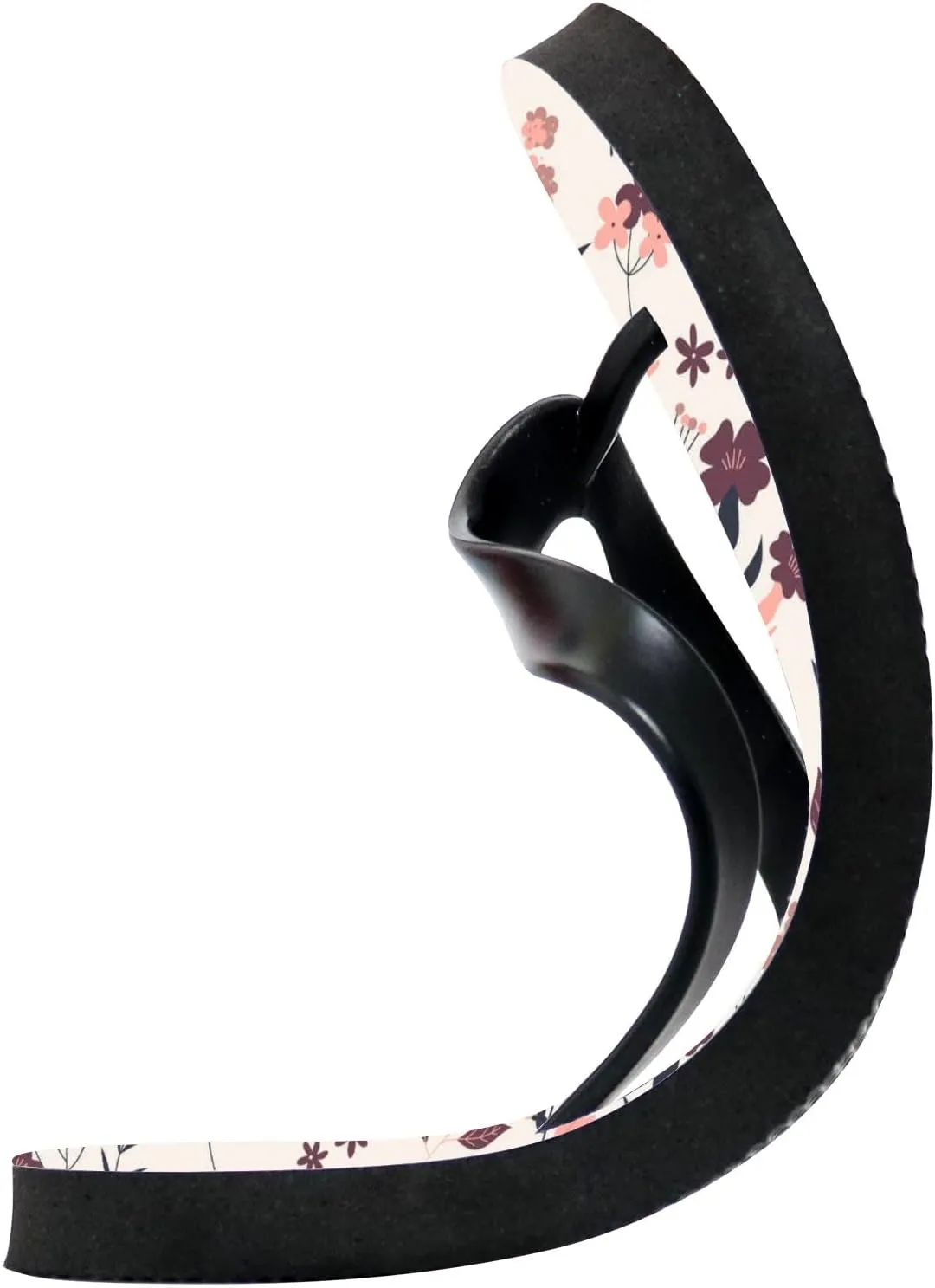 Flip Flops Floral Flowers Leaves Pink Slide Sandals Summer Beach Slippers Thong Sandal Casual Yoga Mat Flat Slides for Women Men