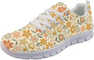 Forchrinse Daisy Unisex Running Shoes for Men Women Sports Gym Shoes Breathable Athletic Sneaker Shoe