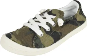 Forever Flat Women's Shoes Linen Canvas Slip-On Sneakers Lace Up Loafers Comfortable Fashion Sneakers