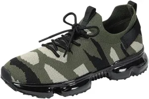 Forever Link Womens Air Cushion Fashion Sneakers Breathable Lightweight Walking Shoes