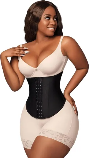 Forma Tu Cuerpo Fajas Waist Trainer, Shapewear Corset for Women, Tummy Control Compression, Hourglass Body Shaper