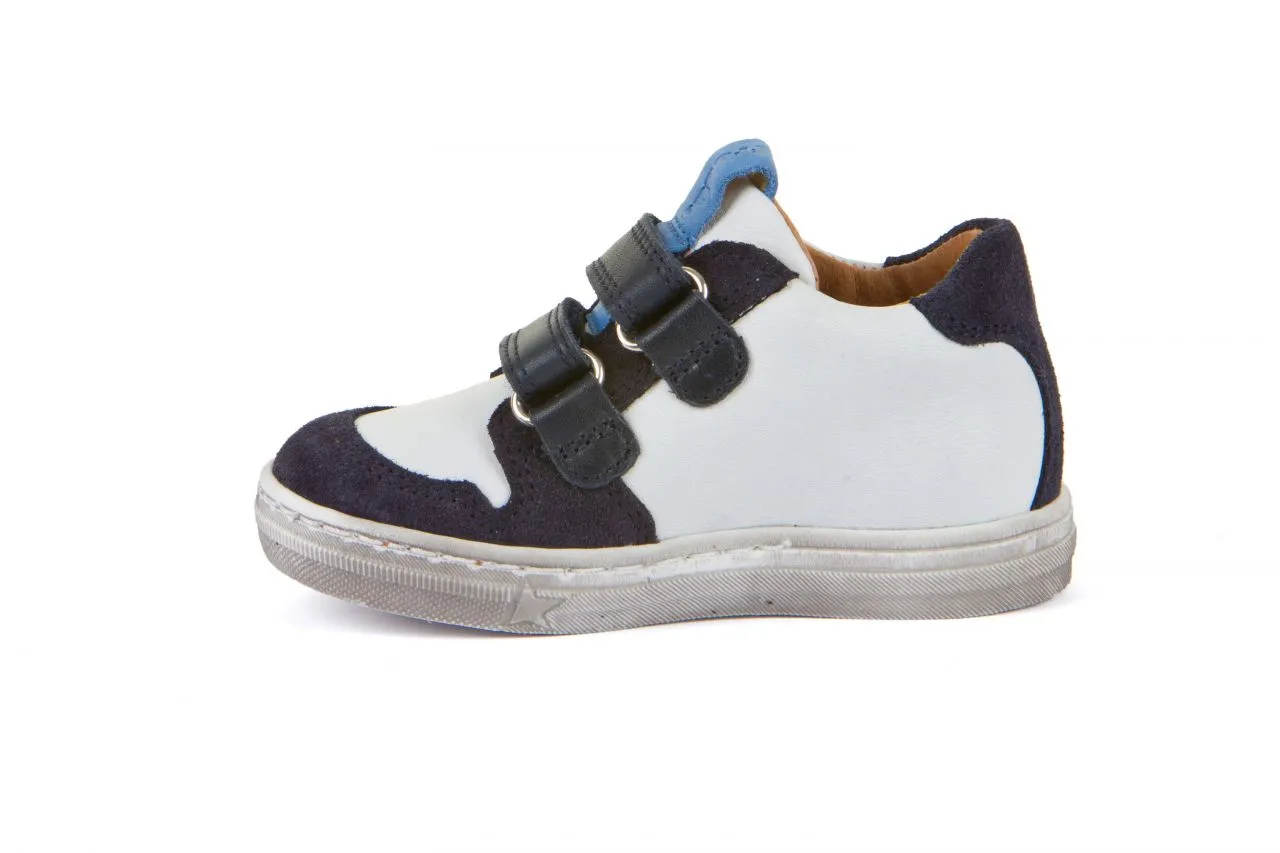 Froddo Dolby | Velcro Trainer | White & Blue