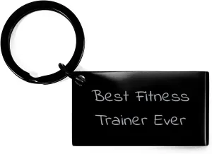 Funny Fitness Trainer Keychain Gifts from Men to Best Fitness Trainers Ever on Mother's Day