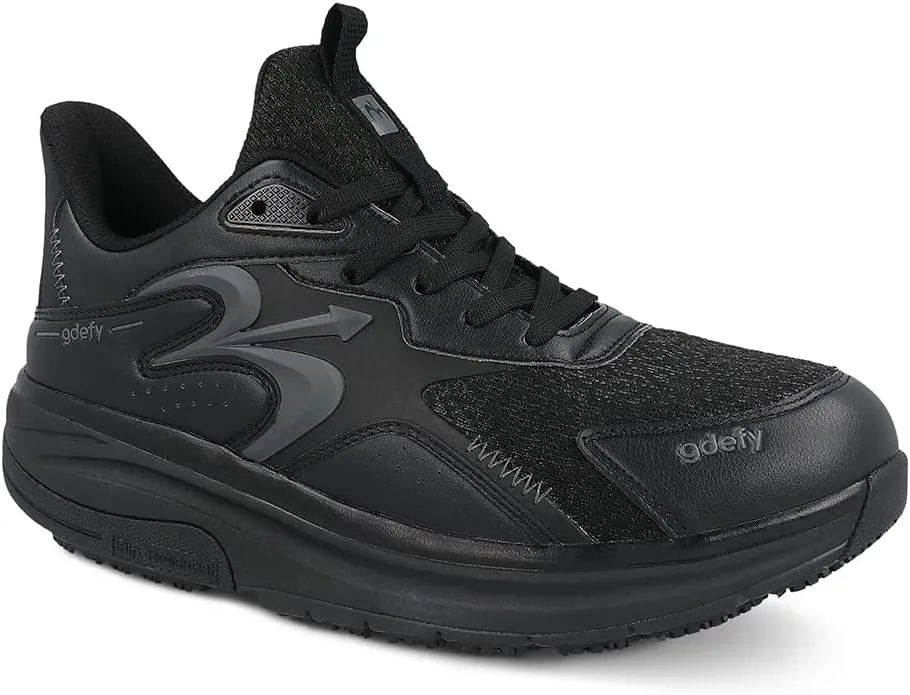 G-DEFY Energiya Men’s Cross Trainer Shoe | Heel Support | VersoShock Technology for Pain Associated with Prolonged Standing or Walking | Arch Support | Diabetic Shoes | Wide Shoes | Free Orthotic