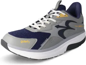G-DEFY Energiya Men’s Cross Trainer Shoe | Heel Support | VersoShock Technology for Pain Associated with Prolonged Standing or Walking | Arch Support | Diabetic Shoes | Wide Shoes | Free Orthotic