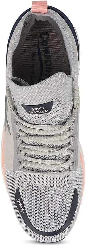 G-DEFY MATeeM Women’s Cross Trainer Shoe | Heel Support | VersoShock Technology for Pain Associated with Prolonged Standing or Walking | Arch Support | Diabetic Shoes | Wide Shoes | Free Orthotic