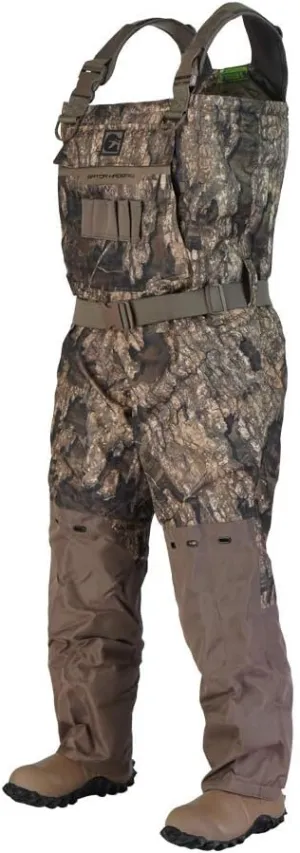 Gator Waders Mens Shield Series Insulated Breathable Hunting Waders, Realtree Max 5