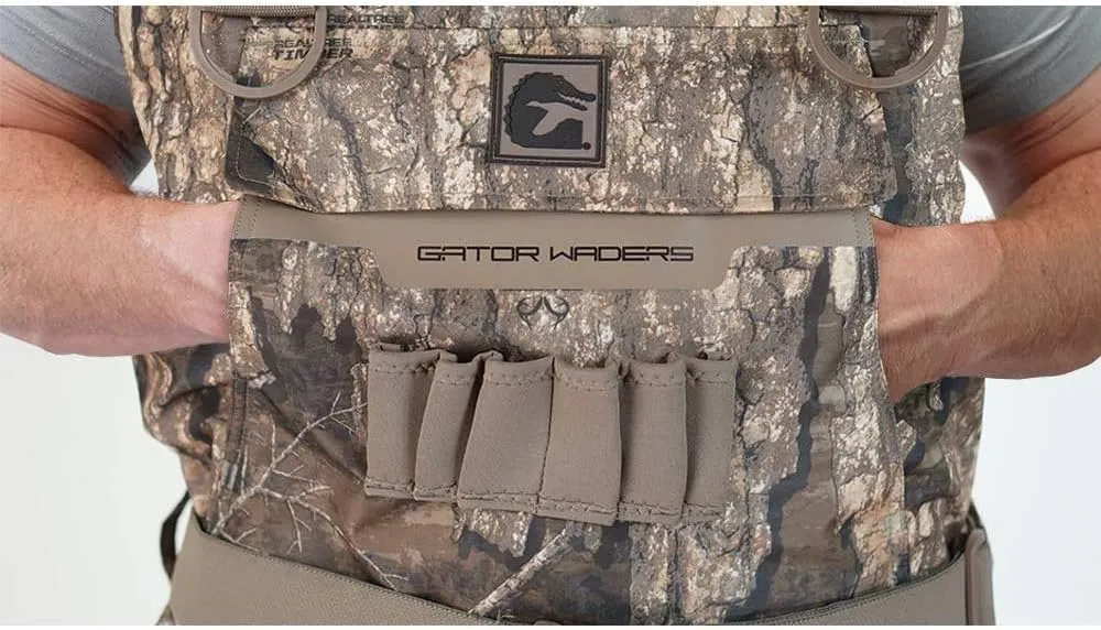 Gator Waders Mens Shield Series Insulated Breathable Hunting Waders, Realtree Max 5