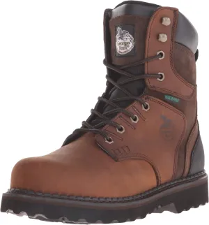 Georgia Boot Men's Georgia Brookville 8" Work Boot Work Shoe