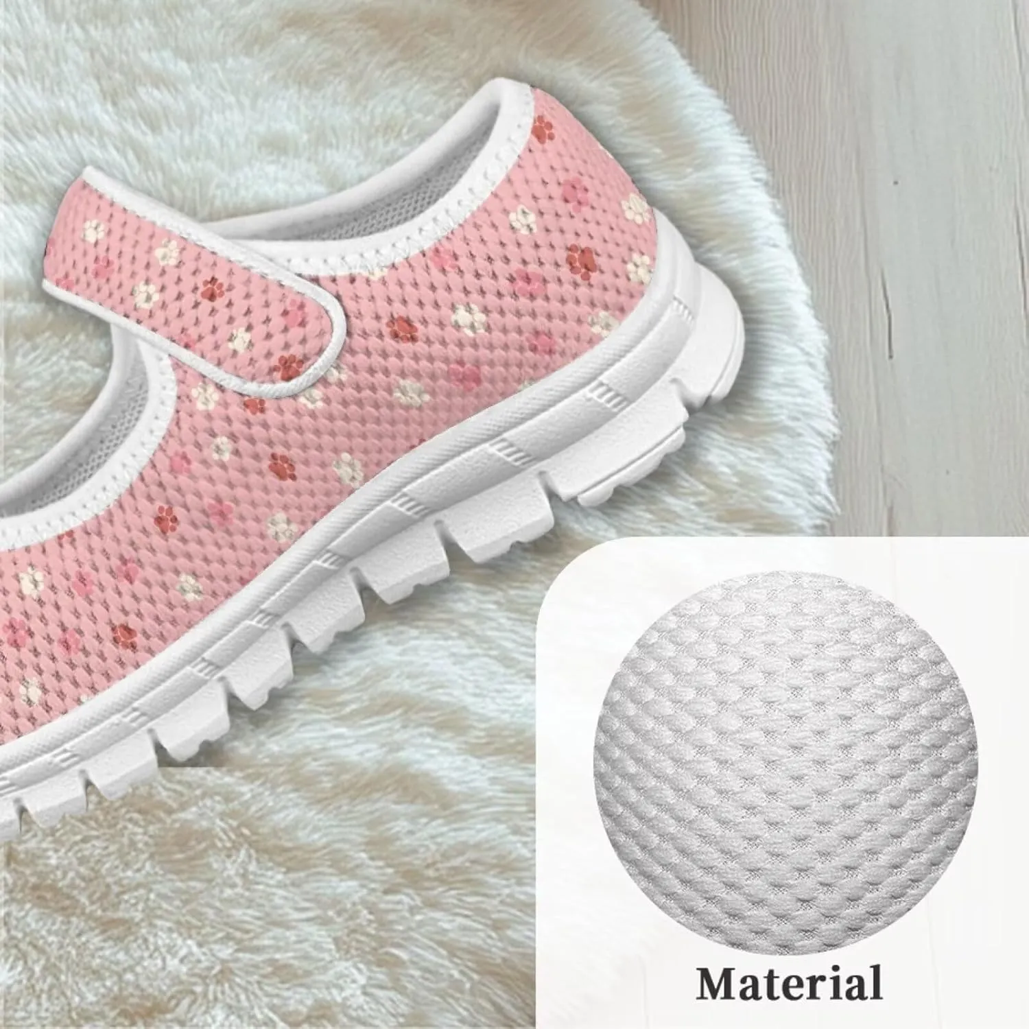 Girls Mary Jane Shoes Breathable Comfort Casual Sneaker School Wedding Party Shoes Ballet Flat