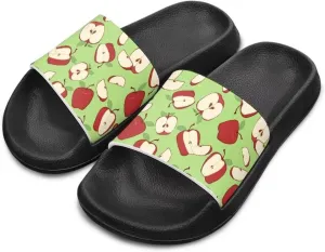 Girls Summer Beach Slippers Open Toe Non Slip Sandals Lightweight Flat Sandals Bathroom Soft Sole Shoes