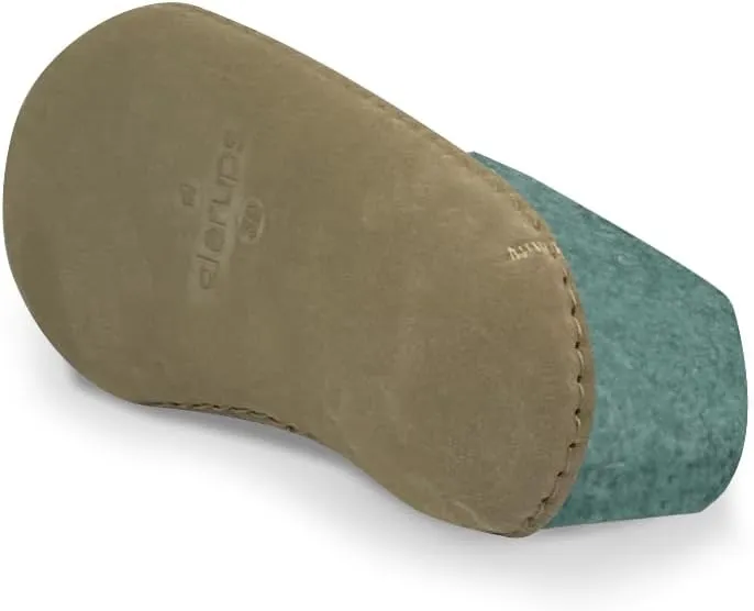 Glerups 100% Gotland Sheep Wool Boot Slipper with leather sole - Unisex
