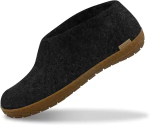 Glerups 100% Gotland Sheep Wool Shoe Slipper with rubber sole - Unisex