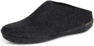 Glerups 100% Gotland Sheep Wool Slipper with rubber sole - Unisex Slip-on