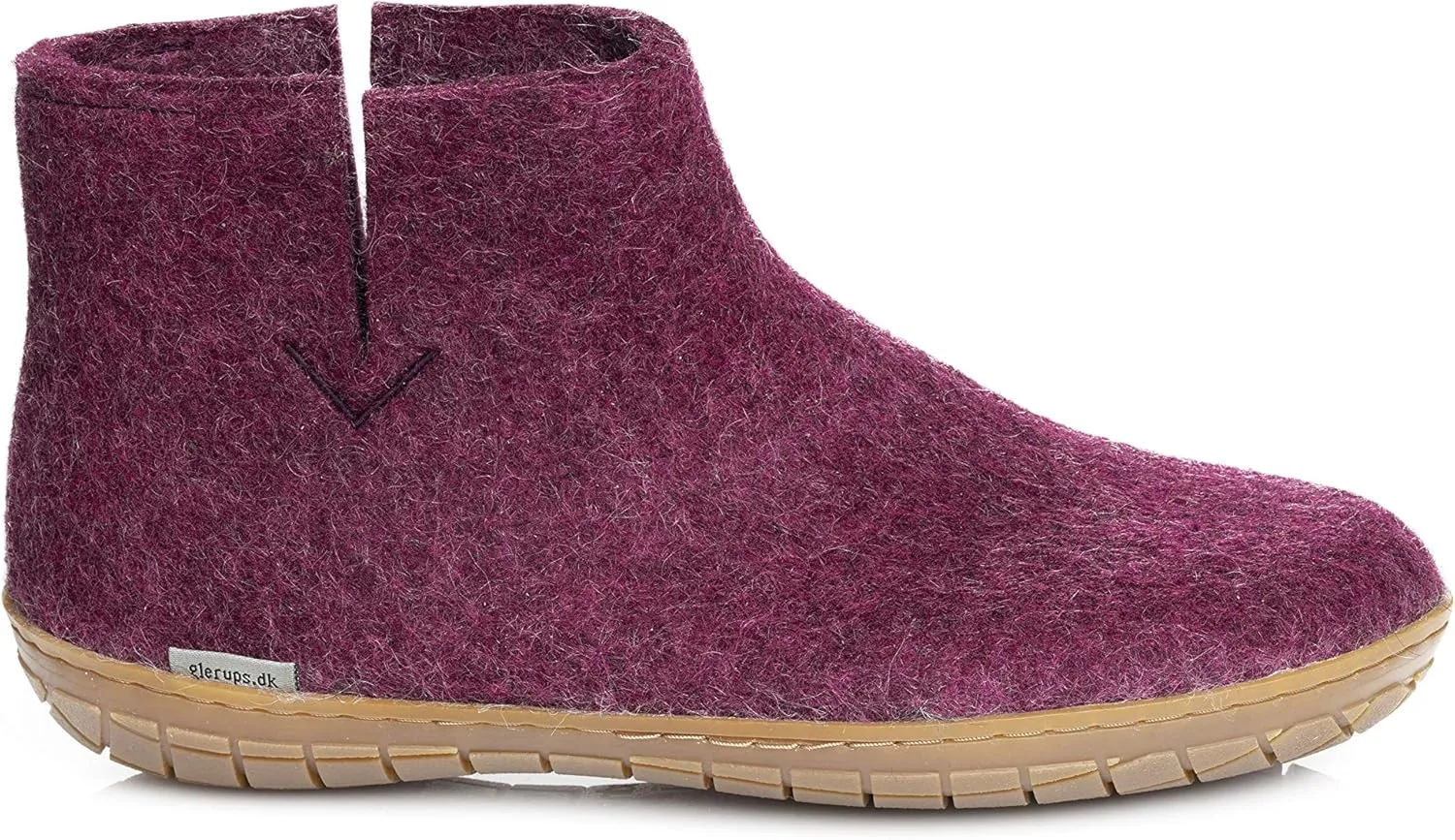 Glerups 100% high quality wool mix Boot Slipper with rubber sole - Unisex