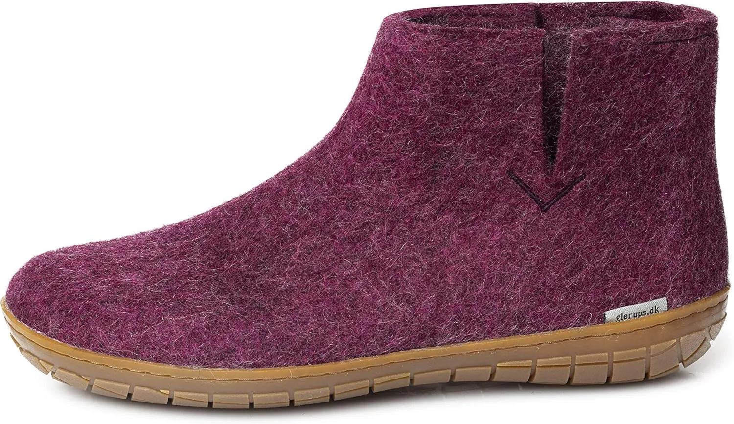Glerups 100% high quality wool mix Boot Slipper with rubber sole - Unisex