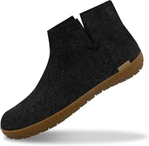 Glerups Wool Unisex Charcoal/Honey - EU 40 - Women's 9.5 / Men's 7.5 US Medium