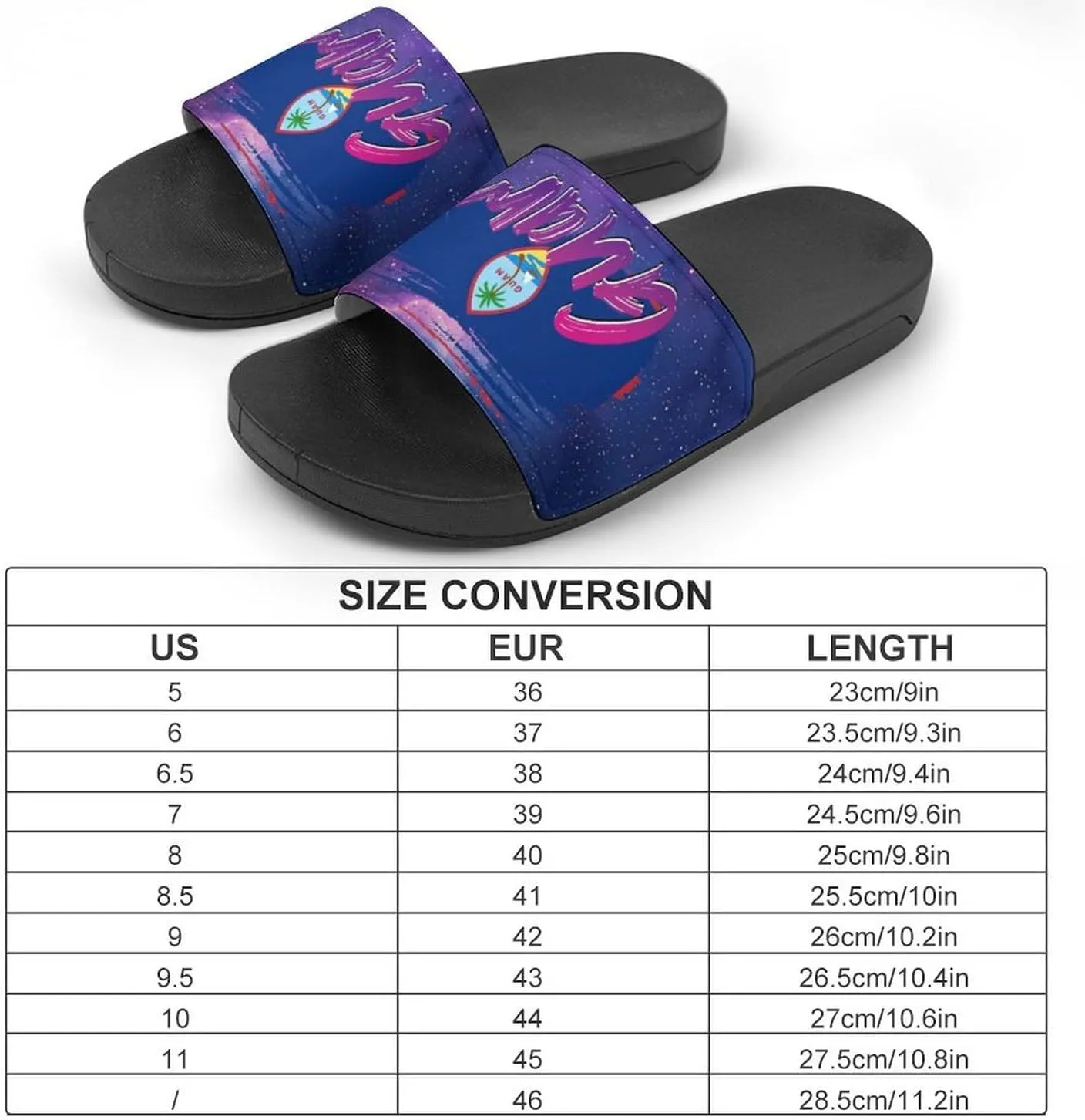 Glittering Universe Galaxy Guam Slippers Shower Slipper In-Door Slipper Quick Drying Non-Slip Bathroom Pool Woman Man PVC