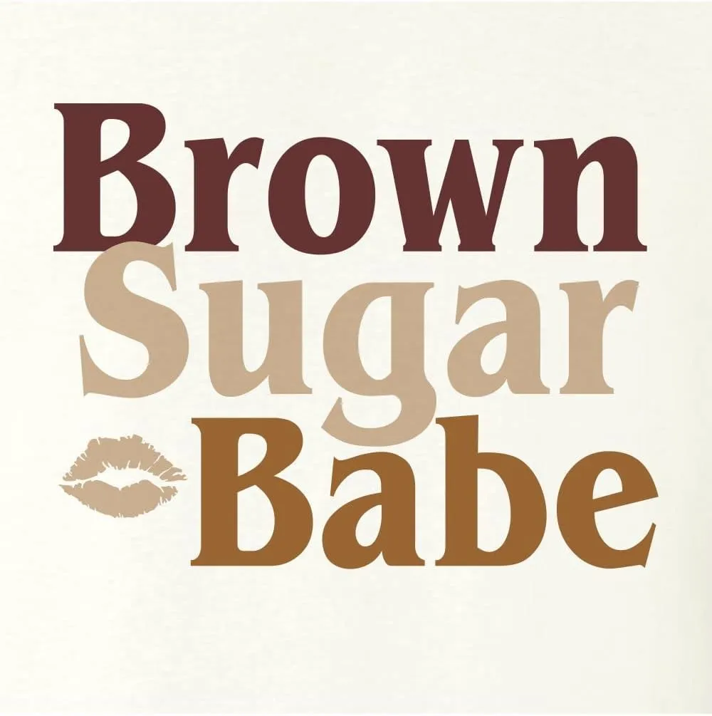 Go All Out Brown Sugar Babe Black Women Heritage Pride Women Cropped Hooded Sweatshirt