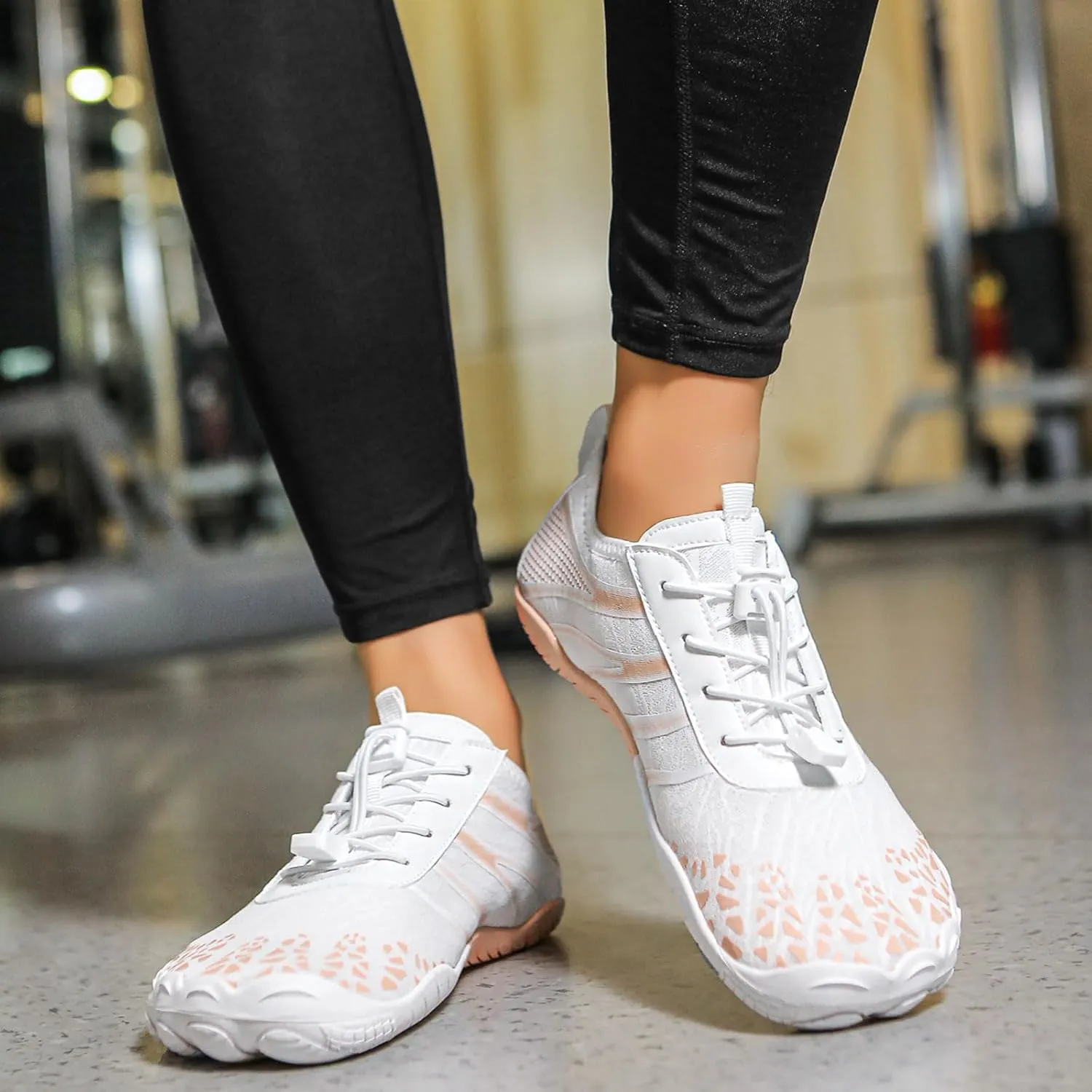 Grounded Footwear for Women Men Lightweight Breathable Non-Slip Athletic Footwear,Wide Toe & Non-Slip Barefoot Shoes Swimming Surf Hiking Walking Quick Dry Water Shoes.Outdoor Casual Comfort Wear
