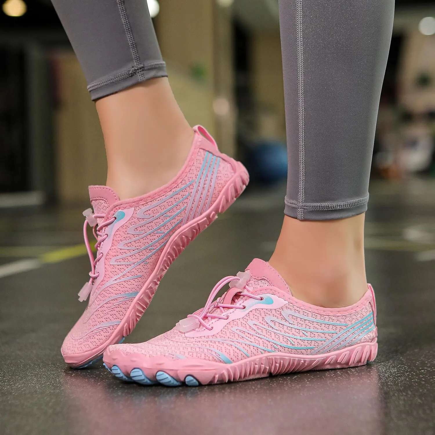Grounding Shoes with Copper Grounded Footwear for Women Men Quick Dry Walking Comfortable Lightweight Non-Slip Barefoot Shoes