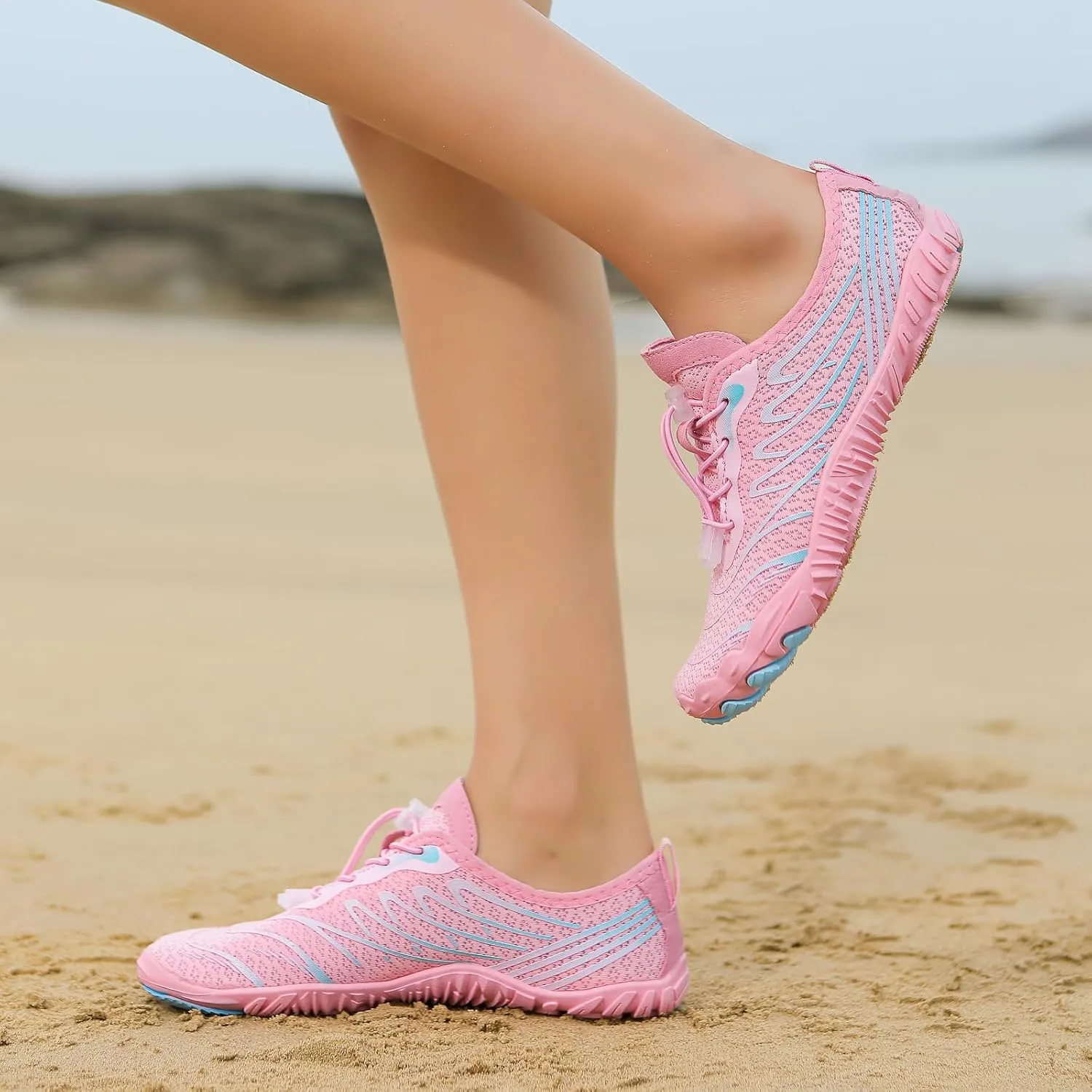 Grounding Shoes with Copper Grounded Footwear for Women Men Quick Dry Walking Comfortable Lightweight Non-Slip Barefoot Shoes