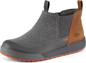 Grundens Dockyard Pull-On Boot - Watersistent Ankle Rain Boot, Deck, Boat, and Fishing Boot with Breathable Lining Anti-Slip Rubber