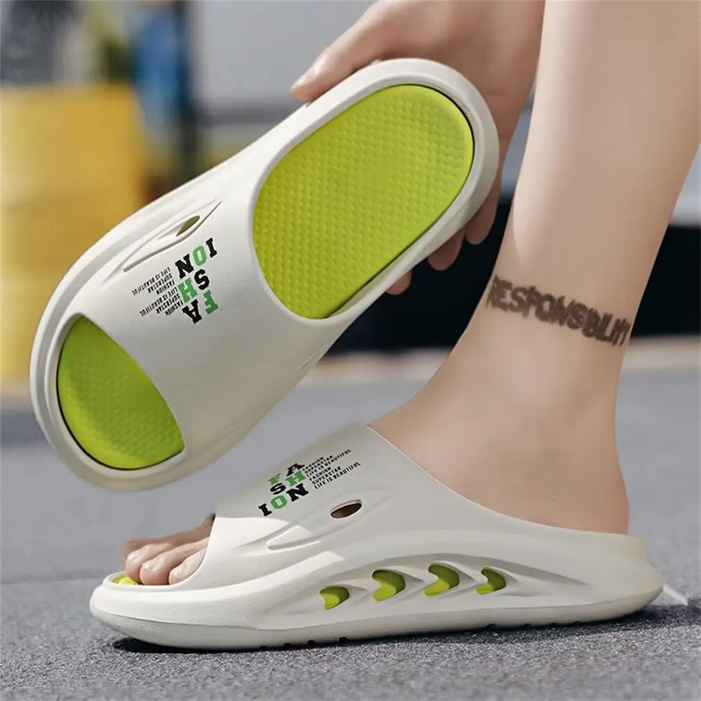 GSLMOLN Slippers Slides for Men, Non-Slip Cloud Slides House Bedroom Shoes Shower Quick Drying Sandals Indoor and Outdoor