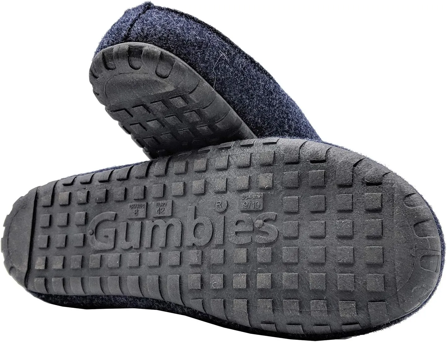 Gumbies Outback Slippers for Indoors and Outdoors, Eco-friendly Felt Uppers, Recycled Rubber Outsoles - Comfort Guaranteed