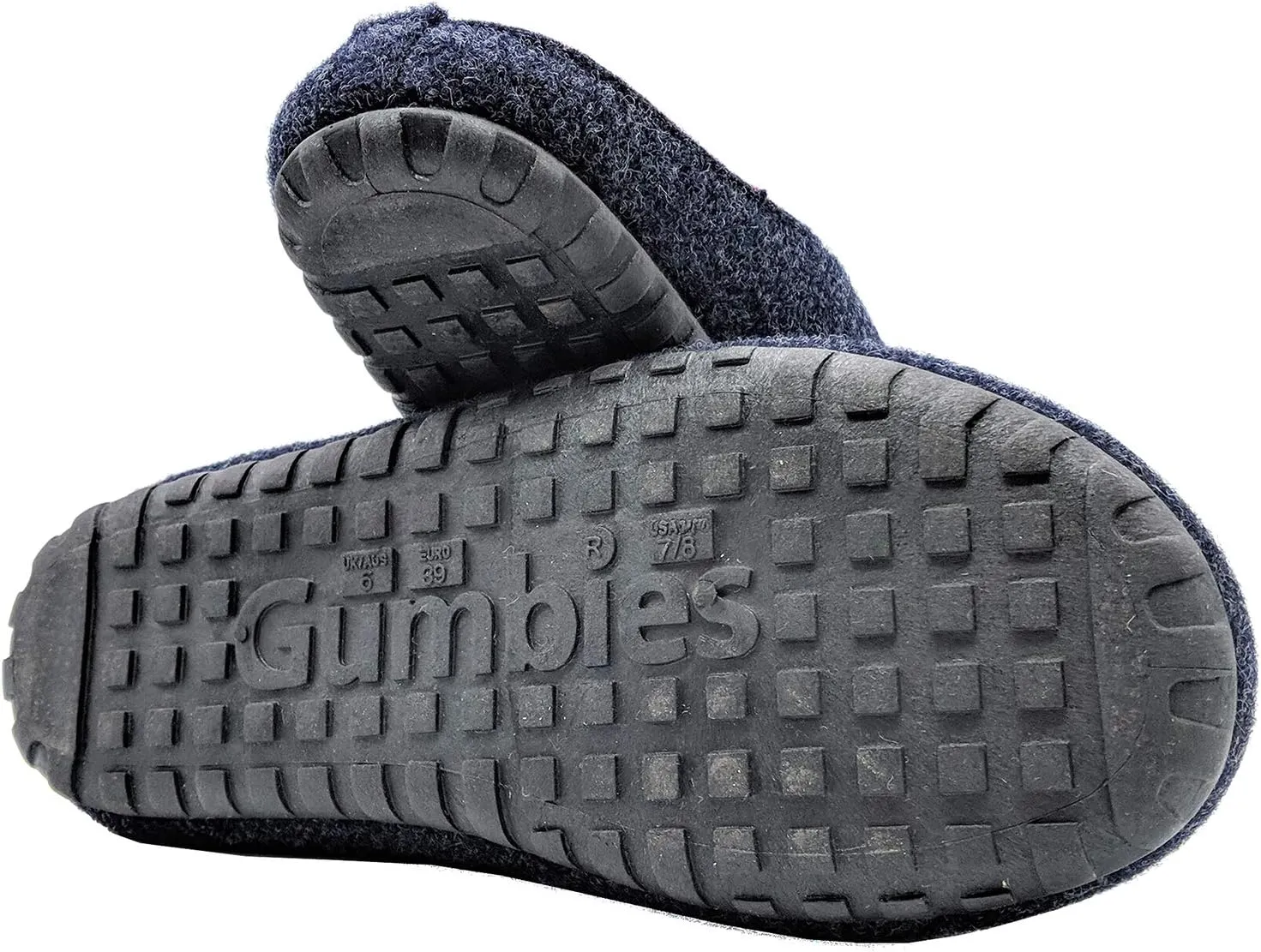 Gumbies Outback Slippers for Indoors and Outdoors, Eco-friendly Felt Uppers, Recycled Rubber Outsoles - Comfort Guaranteed