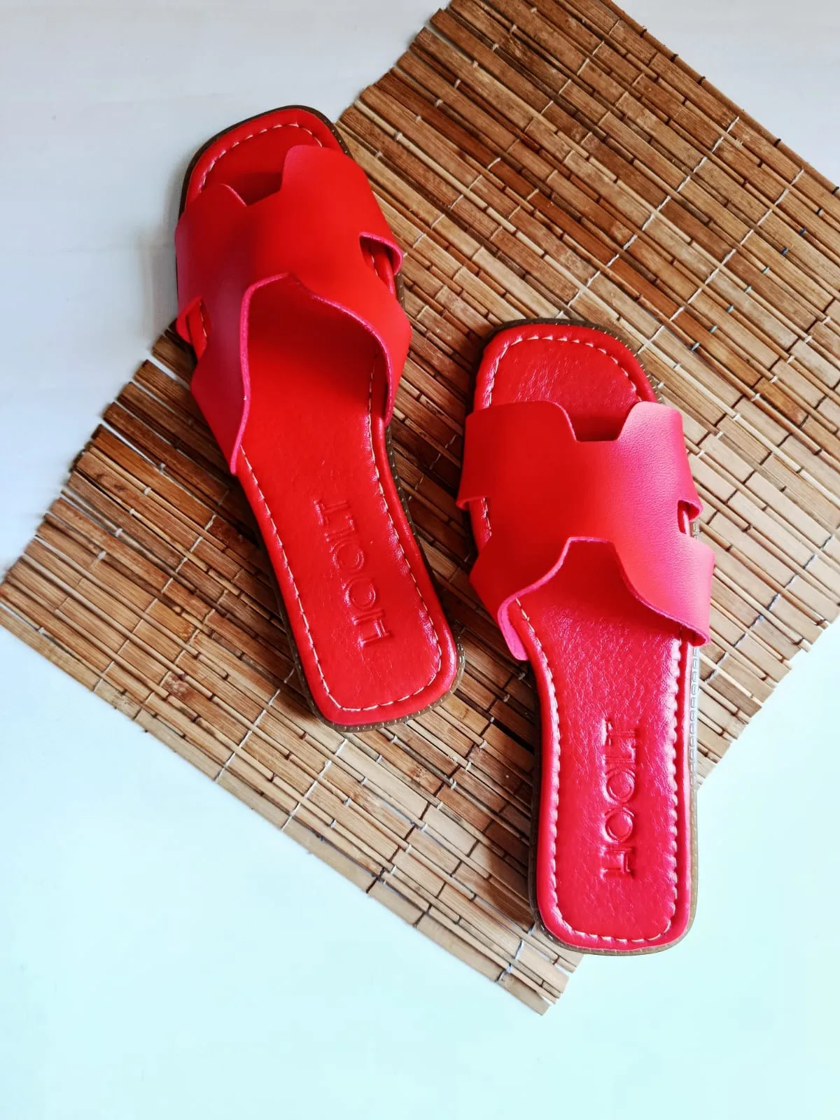 H-Chic Slides Slipper - Red