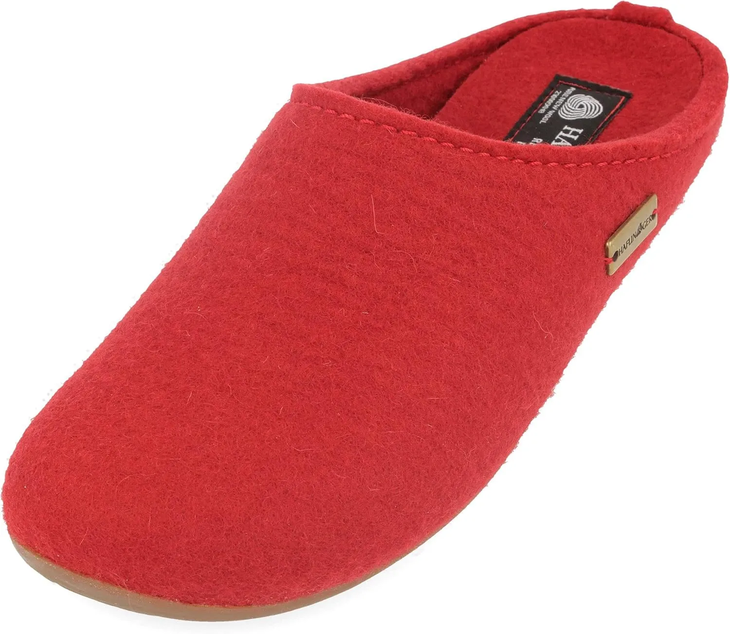 HAFLINGER Unisex Felt Slipper | Everest Fundus, Charcoal