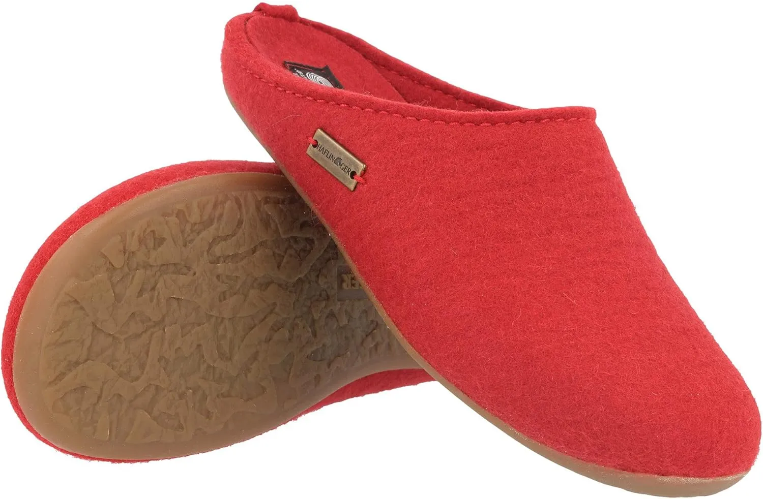 HAFLINGER Unisex Felt Slipper | Everest Fundus, Charcoal