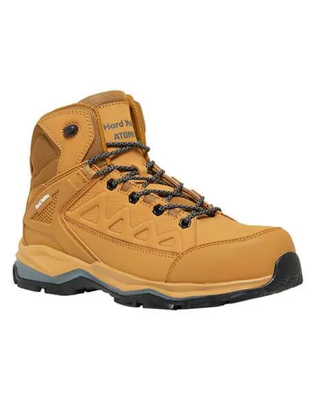 HARD YAKKA Atomic Hybrid Safety Boot - Wheat (Y60280)