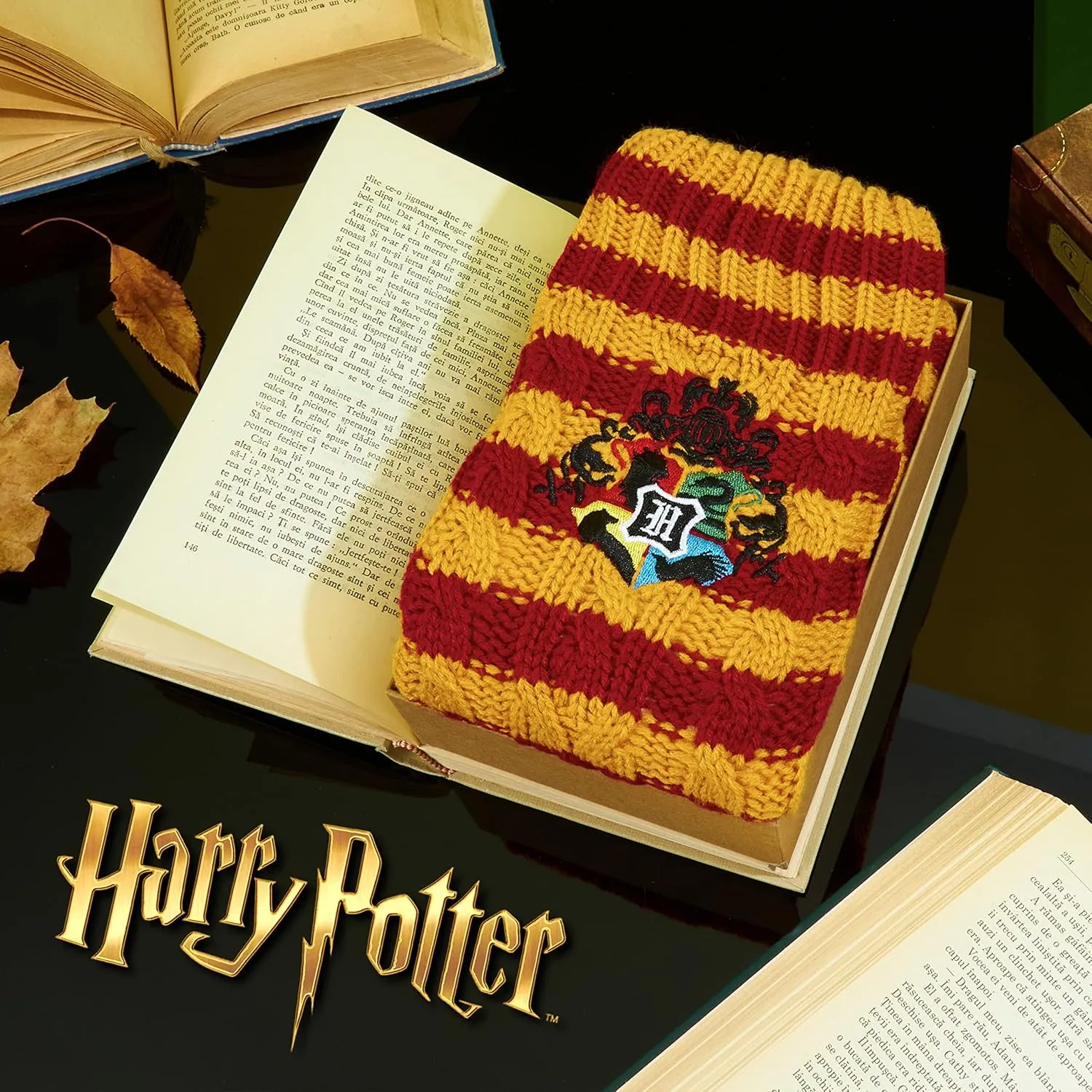 Harry Potter Womens Slipper Socks, Fleece Lined Non Slip Socks - Gifts for Her