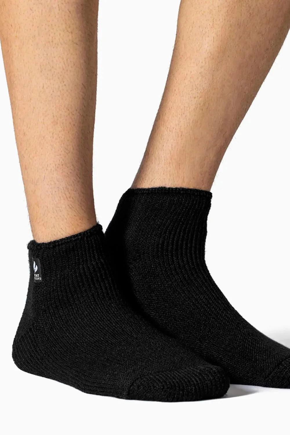 HEAT HOLDERS 3 Pairs Mens Thermal Trainer Socks Multipack Warm Ankle Socks