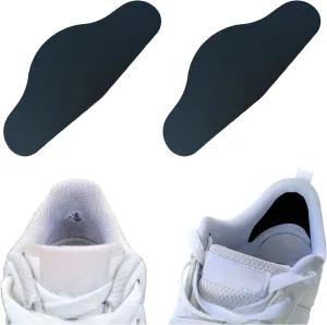Heel Hole Preventer for Running Shoes, Sneakers, Shoes & Boots. ‘Wrap-Around’ Style self-Adhesive Black Patches. Extremely Strong Patches Prevent and Repair Heel Holes