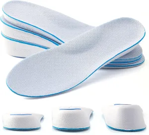 Height Increase Insole Arch Support Breathable Shoe Insoles Heel Lift Inserts Elevator Insoles for Men Women