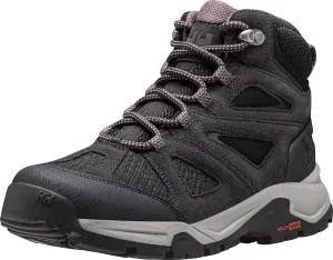 Helly-Hansen Womens Switchback Trail HT Lightweight Supportive Waterproof Hiking Boot, 990 Black/Sparrow Grey, 9F