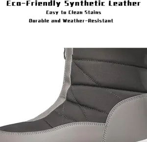 HESBITEUL Boots for Women Outdoor Winter Booties: Snow Boots Lightweight for Skiing