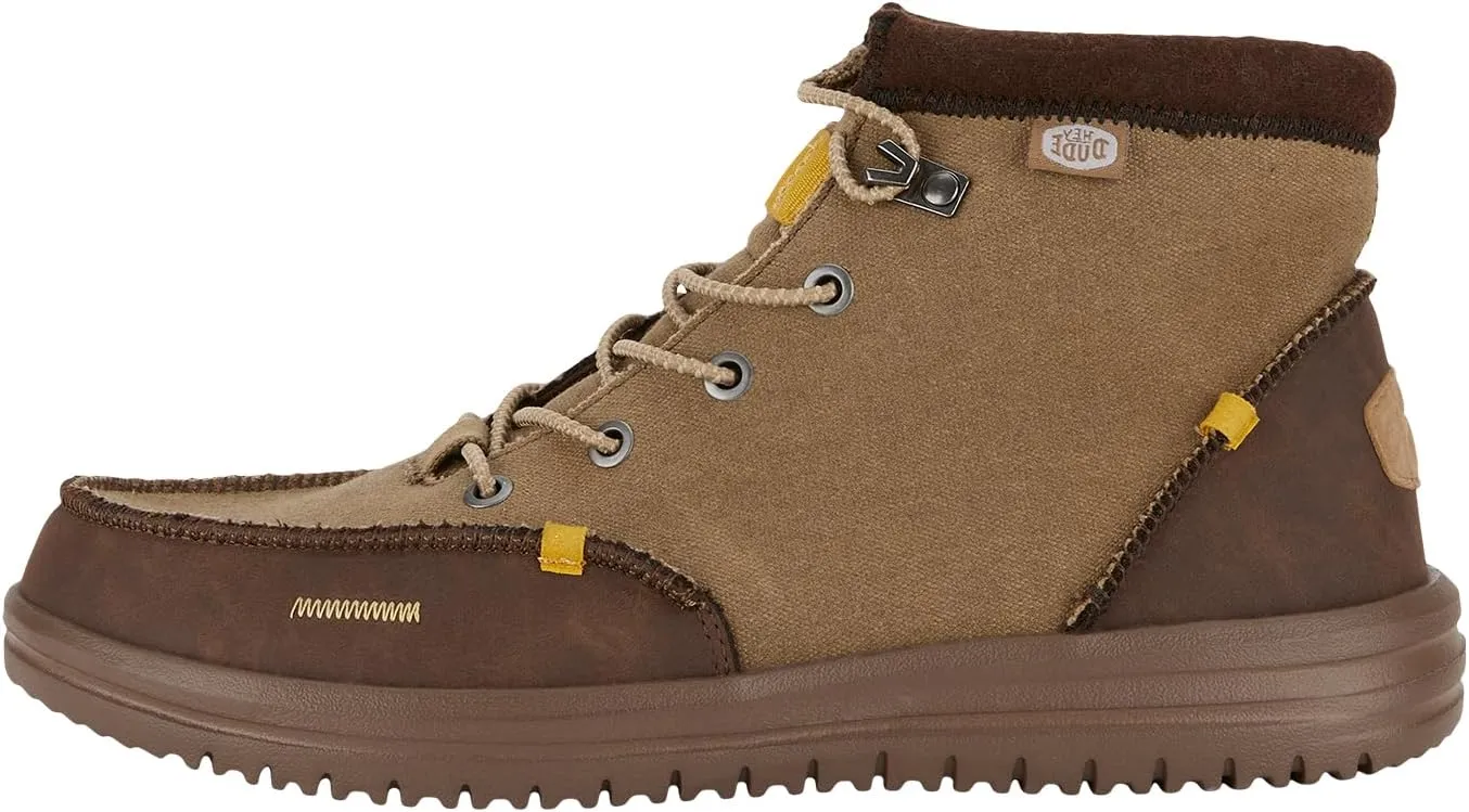 Hey Dude mens Bradley Waxed Canvas