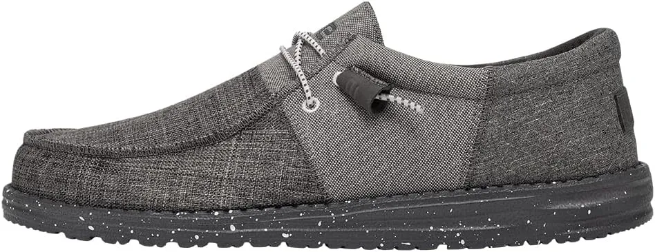Hey Dude Men's Wally Kite Various Sizes and Colors | Men’s Shoes | Men's Lace-Up Loafers | Lightweight and Comfortable