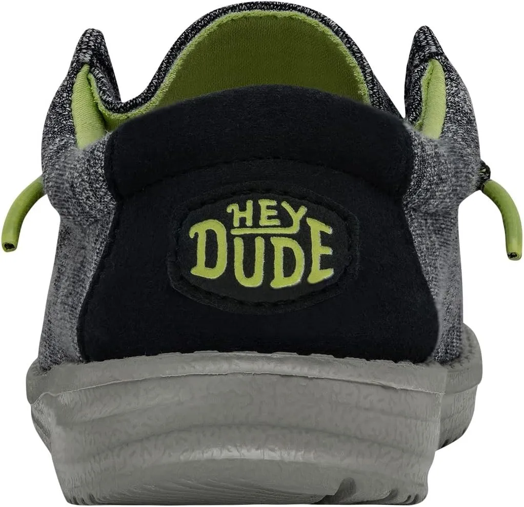 Hey Dude Men's Wally Sox | Men’s Shoes | Men's Lace Up Loafers | Comfortable & Light-Weight