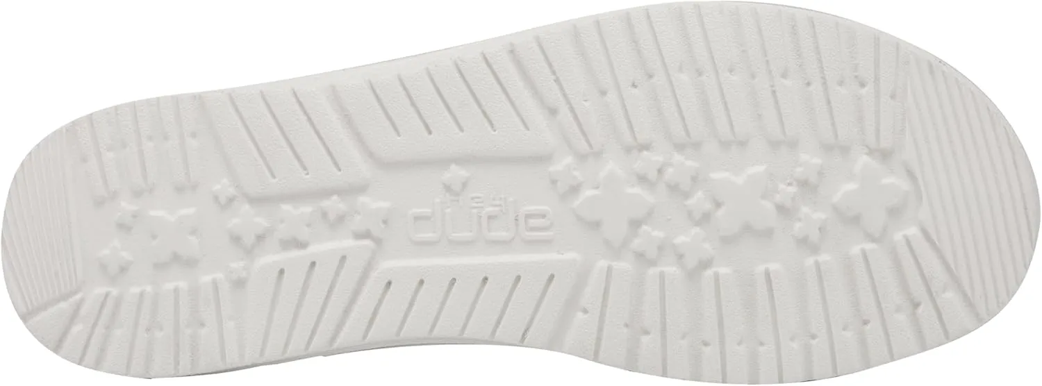 Hey Dude Women's Wendy Linen | Women’s Shoes | Women’s Lace Up Loafers | Comfortable & Light-Weight