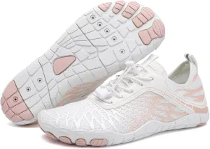 Hike Barefoot Shoes for Women Men Breathable & Non-Slip Athletic Barefoot Wide Toe Water Shoes Lightweight