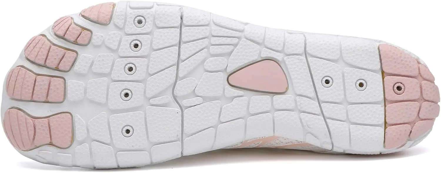 Hike Barefoot Shoes for Women Men Breathable & Non-Slip Athletic Barefoot Wide Toe Water Shoes Lightweight